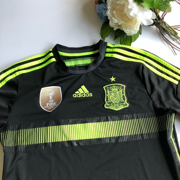 adidas green soccer jersey